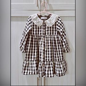 Zara Baby Girl Gingham Dress